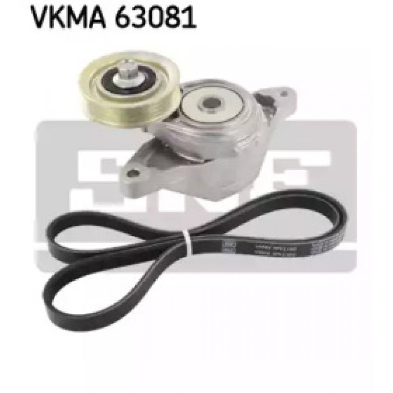 VKMA 63081 SKF Комплект (ремінь+ролики)